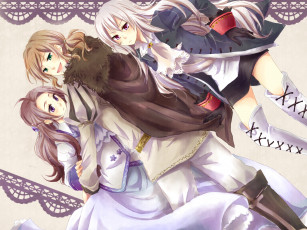 Картинка аниме hetalia +axis+powers арт девушки