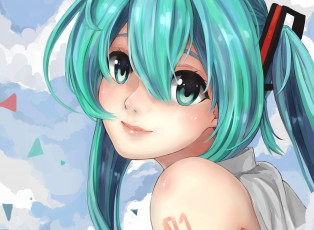 Картинка автор +suppakarn+prakobkij+ soompook2122 аниме vocaloid hatsune miku