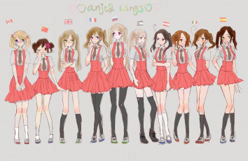 Картинка аниме hetalia +axis+powers фон девушки арт группа