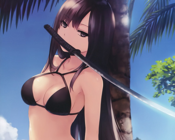 Обои картинки фото аниме, оружие,  техника,  технологии, coffee-kizoku, kasuga, toru, bishoujo, to, wa, kiru, koto, mitsuketari