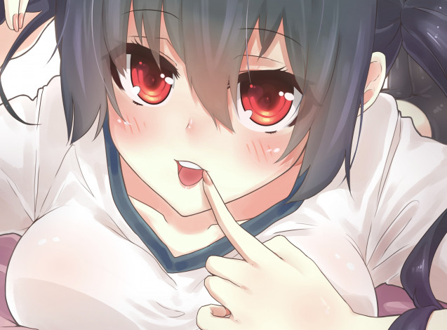 Обои картинки фото автор,  suppakarn prakobkij , soompook2122, аниме, unknown,  другое, kamimura, yuuka, classmate, wa, kou, itta