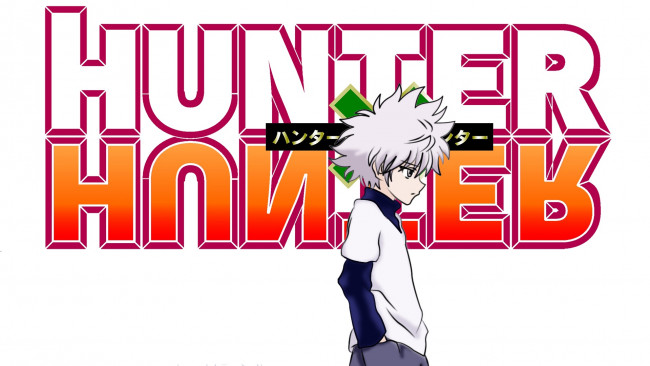 Обои картинки фото аниме, hunter x hunter, киллуа, золдик, арт