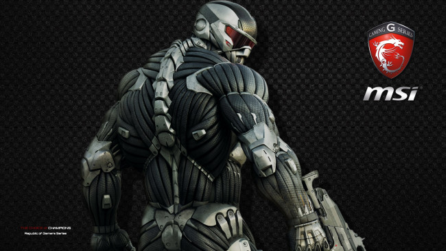 Обои картинки фото бренды, msi, воин