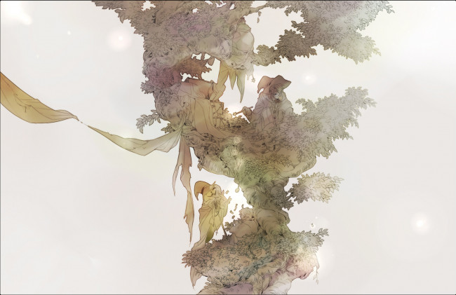 Обои картинки фото аниме, hetalia,  axis powers, хеллоуин, арт