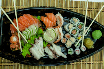 Картинка еда рыба +морепродукты +суши +роллы деликатесы