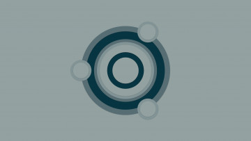 Картинка компьютеры ubuntu+linux фон логотип