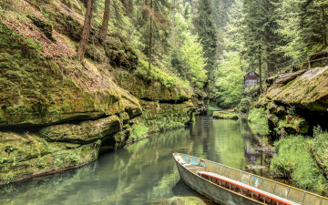 Картинка природа реки озера река скала