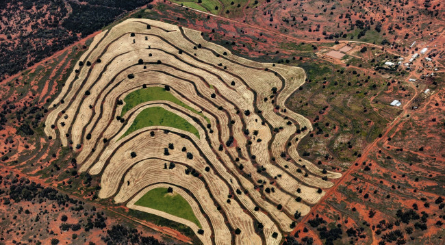 Обои картинки фото новый южный уэльс в австралии, природа, поля, деревья, панорама