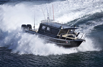 Картинка корабли катера поворот море sea boat катер