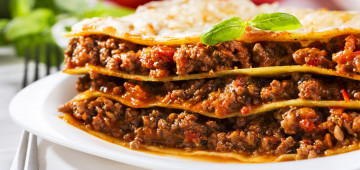 Картинка еда вторые+блюда лазанья