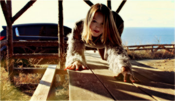 Картинка девушки -unsort+ блондинки +светловолосые kia sportage