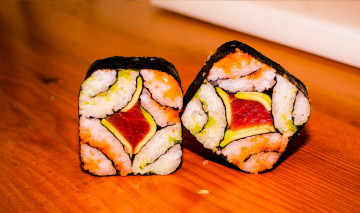 Картинка еда рыба +морепродукты +суши +роллы роллы кухня японская