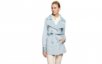 Картинка девушки -unsort+ блондинки +светловолосые брюки блондинка плащ