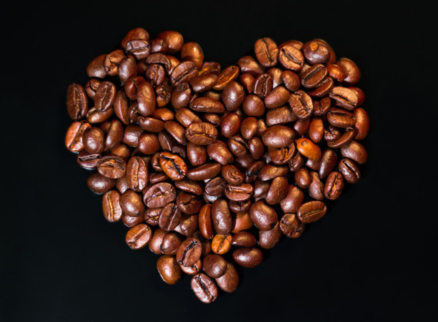 Обои картинки фото еда, кофе,  кофейные зёрна, снедь