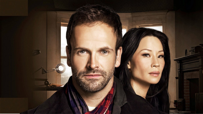 Обои картинки фото кино фильмы, elementary , сериал, lucy, liu, jonny, lee, miller