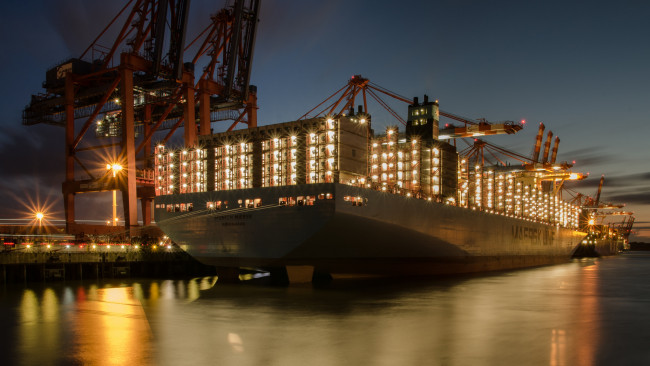 Обои картинки фото корабли, грузовые суда, контейнеровоз