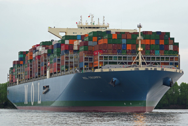 Обои картинки фото корабли, грузовые суда, контейнеровоз