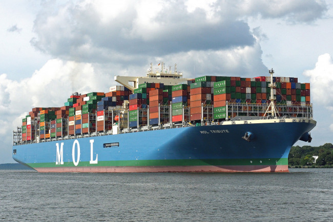 Обои картинки фото корабли, грузовые суда, контейнеровоз