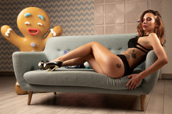 Картинка девушка девушки -unsort+ рыжеволосые+и+другие модель