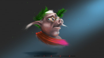 Картинка календари рисованные +векторная+графика очки голова