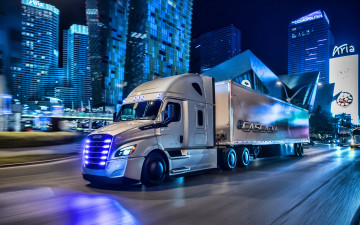 Картинка 2020+freightliner+ecascadia автомобили freightliner грузовой транспорт lkw дорога ecascadia американские грузовики 2020