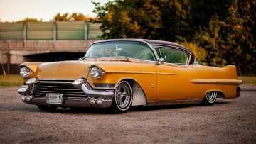 Картинка автомобили cadillac 1957