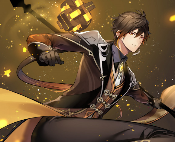 Обои картинки фото аниме, genshin impact, genshin, impact