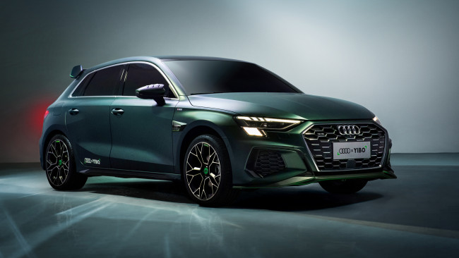 Обои картинки фото автомобили, audi, a3, sportback, 35, tfsi, s, line, yibo, 2020, спортбэк, ауди