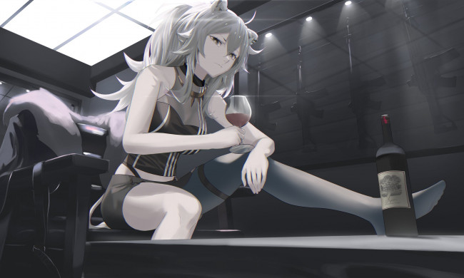 Обои картинки фото kuen, аниме, virtual youtuber, виртуальный, ютубер