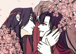 Картинка аниме mo+dao+zu+shi вэй усянь лань ванцзи