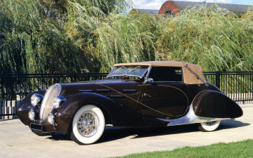 Картинка автомобили классика delahaye