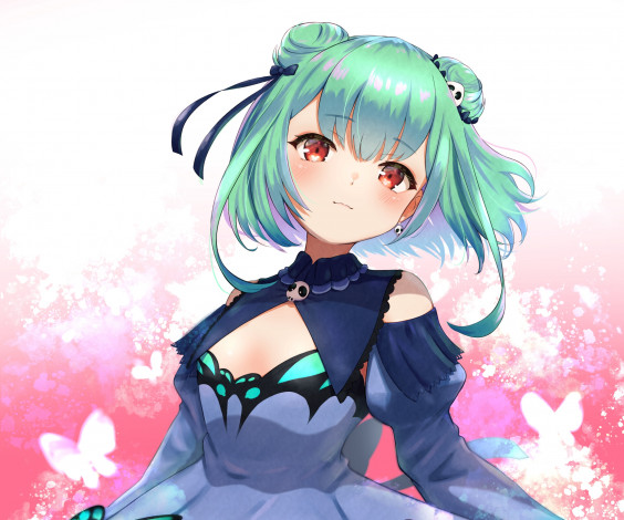 Обои картинки фото аниме, virtual youtuber, виртуальный, ютубер