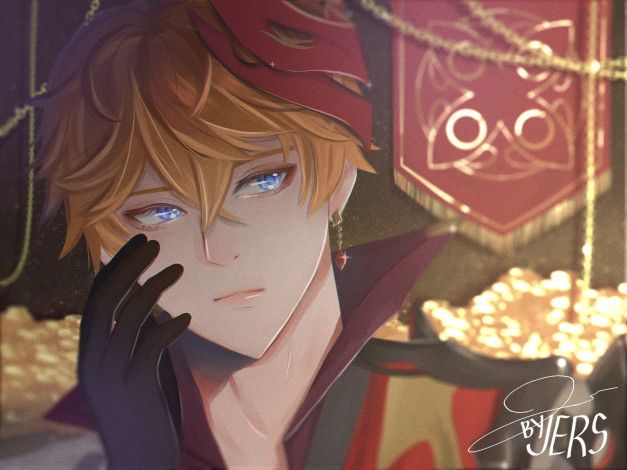 Обои картинки фото аниме, genshin impact, genshin, impact