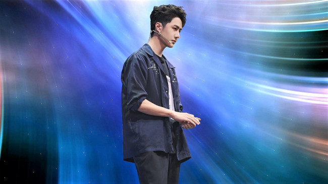 Обои картинки фото мужчины, wang yi bo, актер, певец, рубашка