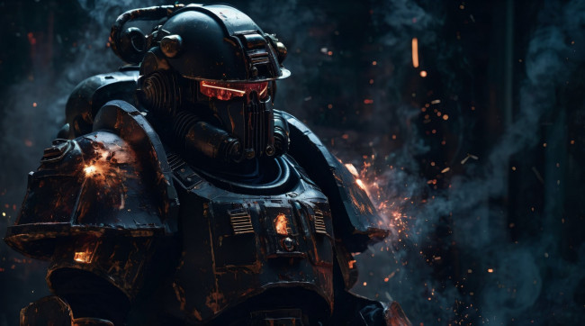 Обои картинки фото видео игры, warhammer 40k, нейросети, графика, нейроарт, ai, art, нейронные, сети, рисунки, нейро, искусство, нейрографика, graphics, neuroart, neural, networks, drawings, neuro, neurography