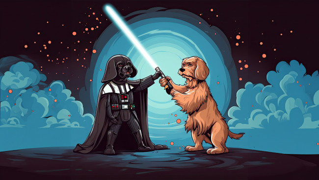 Обои картинки фото фэнтези, _star wars, нейросети, графика, нейроарт, ai, art, нейронные, сети, рисунки, нейро, искусство