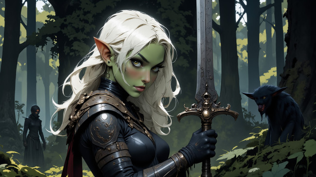 Обои картинки фото фэнтези, эльфы, нейросети, графика, нейроарт, ai, art, нейронные, сети, рисунки, нейро, искусство, нейрографика, graphics, neuroart, neural, networks, drawings, neuro, neurography