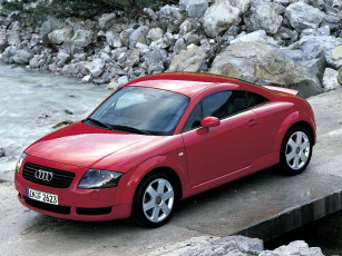 Картинка audi tt coupe 2001 автомобили