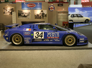 Картинка bugatti eb 110 автомобили