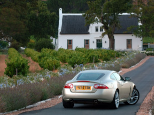 Картинка jaguar xk uk vrsion 2007 автомобили
