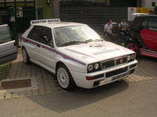 Картинка lancia delta integral автомобили