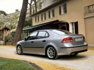 Картинка saab aero 2003 автомобили
