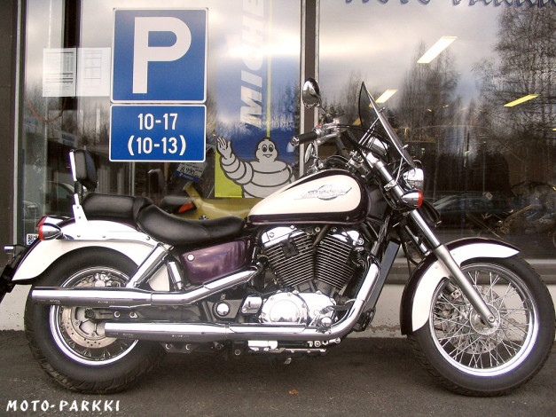 Обои картинки фото honda, vt1100, c2, мотоциклы