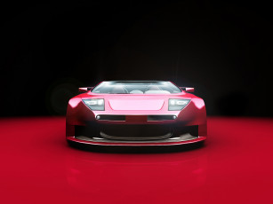 Картинка v8 twin turbo concept design by stefan schulze автомобили 3д