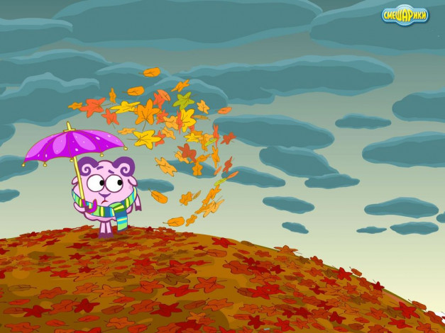 Обои картинки фото мультфильмы, смешарики