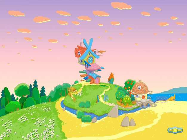 Обои картинки фото мультфильмы, смешарики