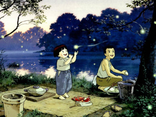 Картинка аниме grave of the fireflies