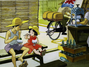 Картинка аниме grave of the fireflies