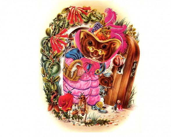 Обои картинки фото рисованные, животные, сказочные, мифические