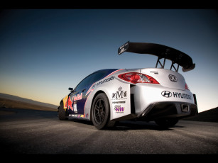 Картинка 2009 rmr red bull hyundai genesis coupe автомобили